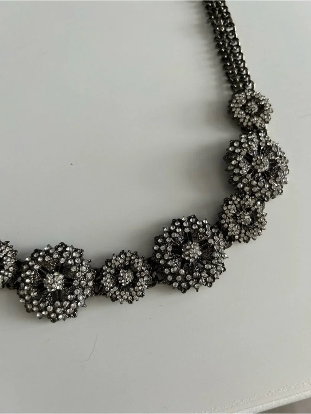 Vintage Floral Chain Belt
